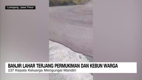 VIDEO: Banjir Lahar Gunung Semeru Disertai Letusan Sekunder