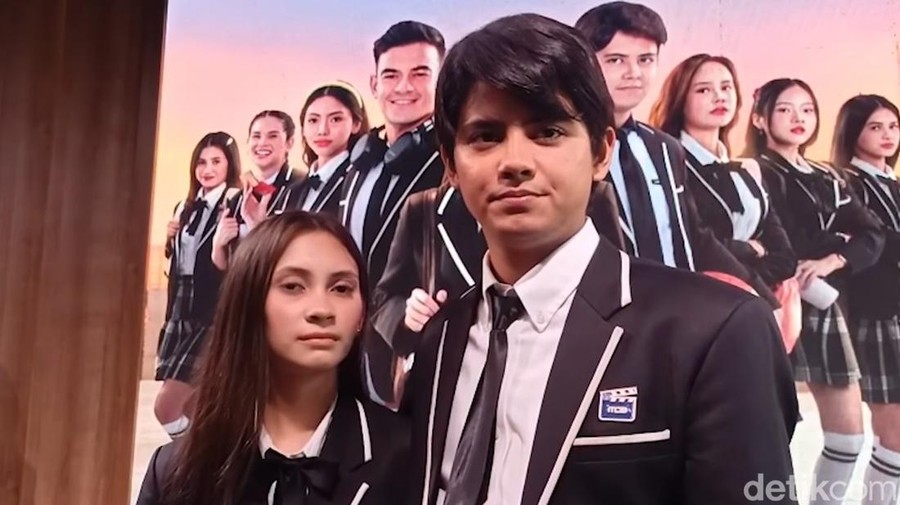 Aliando dan Richelle Skornicki ditemui di kawasan Setiabudi, Jakarta Selatan.