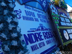 Karangan Bunga Dukacita untuk Ayah Arhan, Ada dari Andre Rosiade