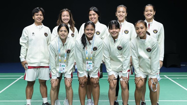 Tim putri Indonesia lolos ke semifinal bulutangkis SEA Games 2025 setelah mengalahkan Myanmar 3-0.