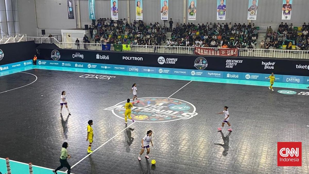 UNJ Putri Juara Campus League Futsal The Nationals 2025