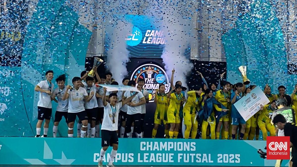 Campus League Futsal The Nationals 2025 Sukses Besar