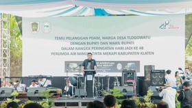 Bupati dan Wabup Klaten Hadiri Temu Pelanggan PDAM Tirta Merapi