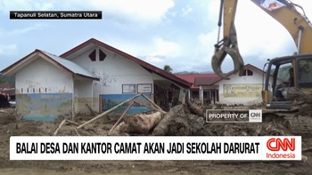 VIDEO: Sekolah Hancur Diterjang Banjir! Siswa Terancam Gagal Ujian