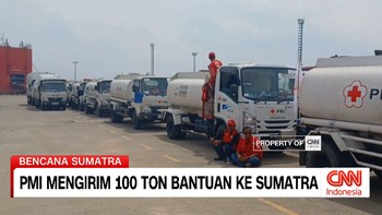 VIDEO: PMI Mengirim 100 Ton Bantuan Ke Sumatra