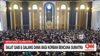 VIDEO: Salat Gaib dan Galang Dana Bagi Korban Bencana Sumatra