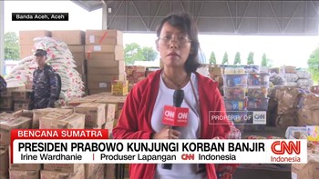 VIDEO: Presiden Prabowo Kunjungi Korban Banjir