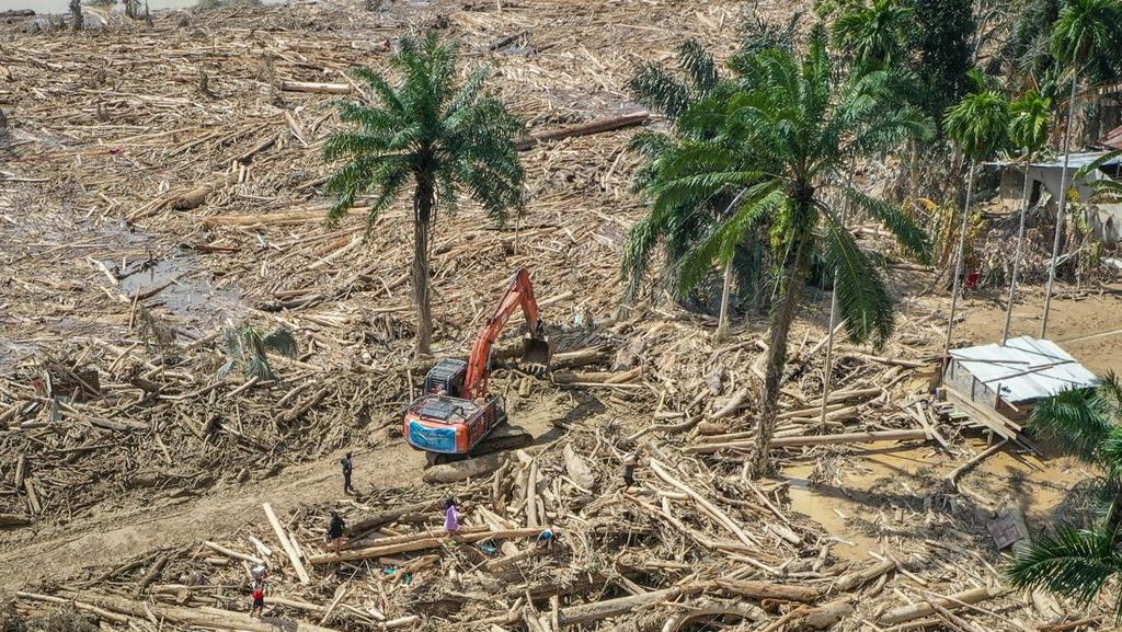 Satu Korporasi Jadi Tersangka Kasus Kayu Gelondongan Banjir Sumatra