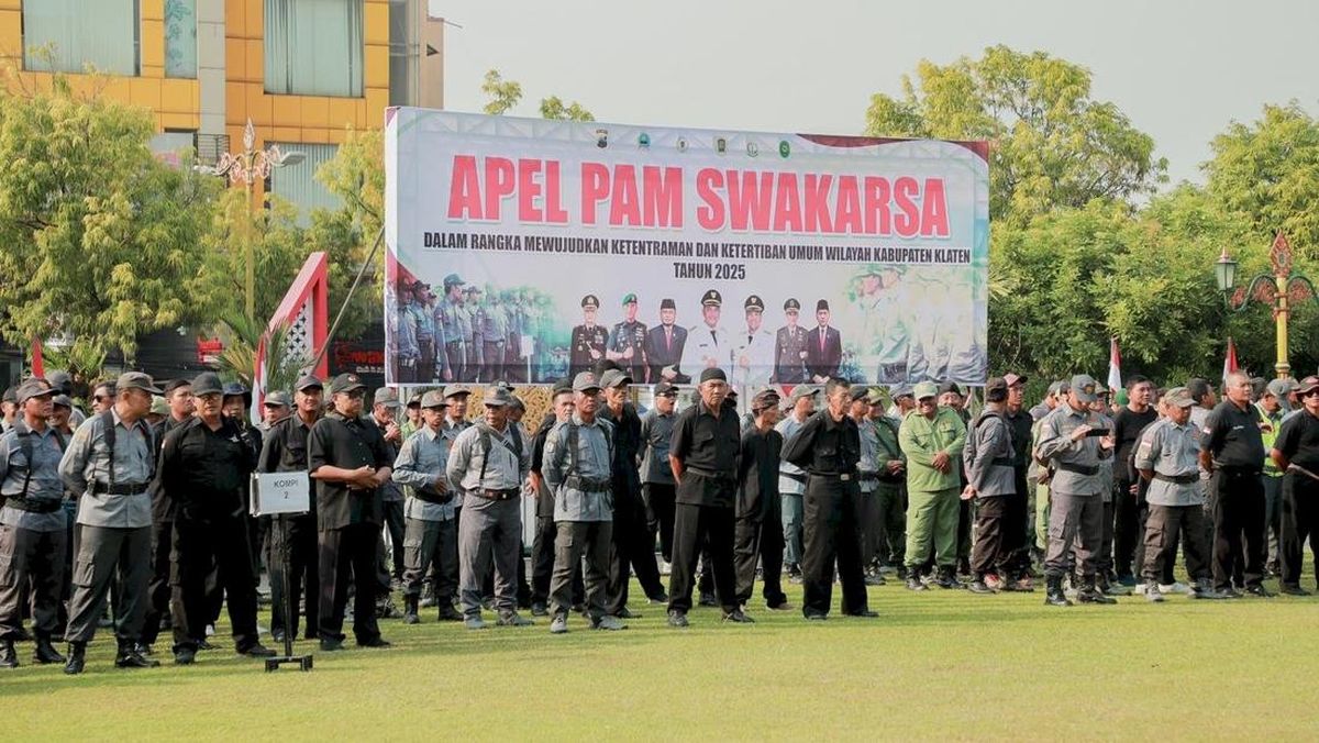 Pemkab Klaten Perkuat Keamanan dan Ketertiban Warga Lewat PAM Swakarsa