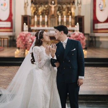 Intip Penampilan Brisia Jodie di Hari Pernikahan, Ala Kate Middleton dan Modern Princess