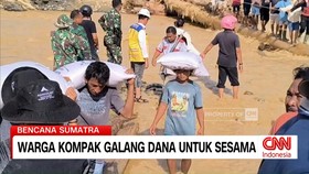 VIDEO: Warga Kompak Galang Dana Untuk Sesama