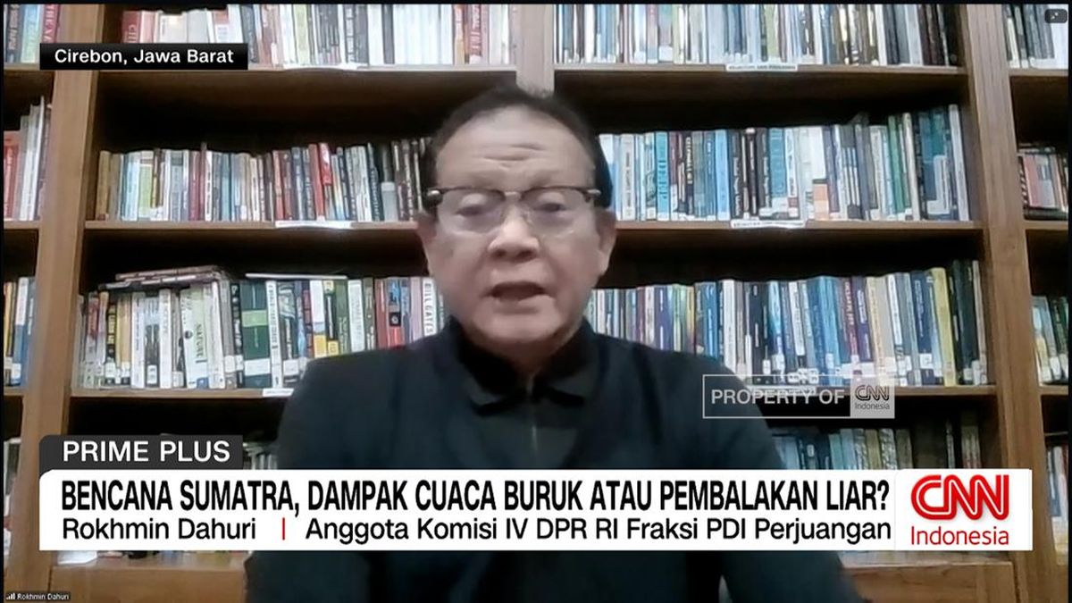 VIDEO: Soal Penyebab Banjir, Rokhmin: Pejabat Jangan Denial