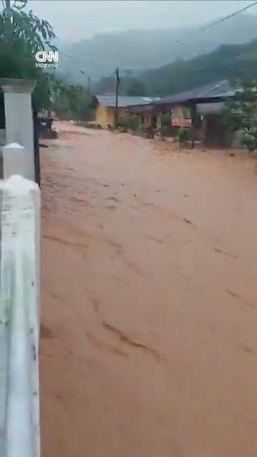 Banjir Susulan di Sibolga Kepung Permukiman Warga