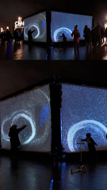 Kala Para Pemenang Nobel di Swedia Jadi Inspirasi Festival Seni Cahaya