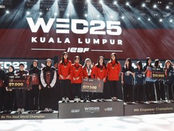 Hasil IESF Mobile Legends 2025: Timnas Putri Indonesia Juara
