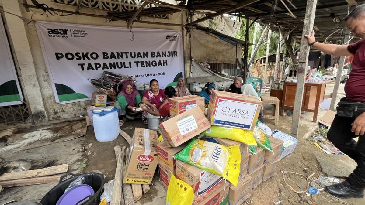 20 Ton Bantuan CT ARSAFoundationDiterima Korban Bencana Sumatra