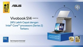 ASUS Vivobook S14 S3407VA, Laptop Kerja Terjangkau dan Fitur Mutakhir