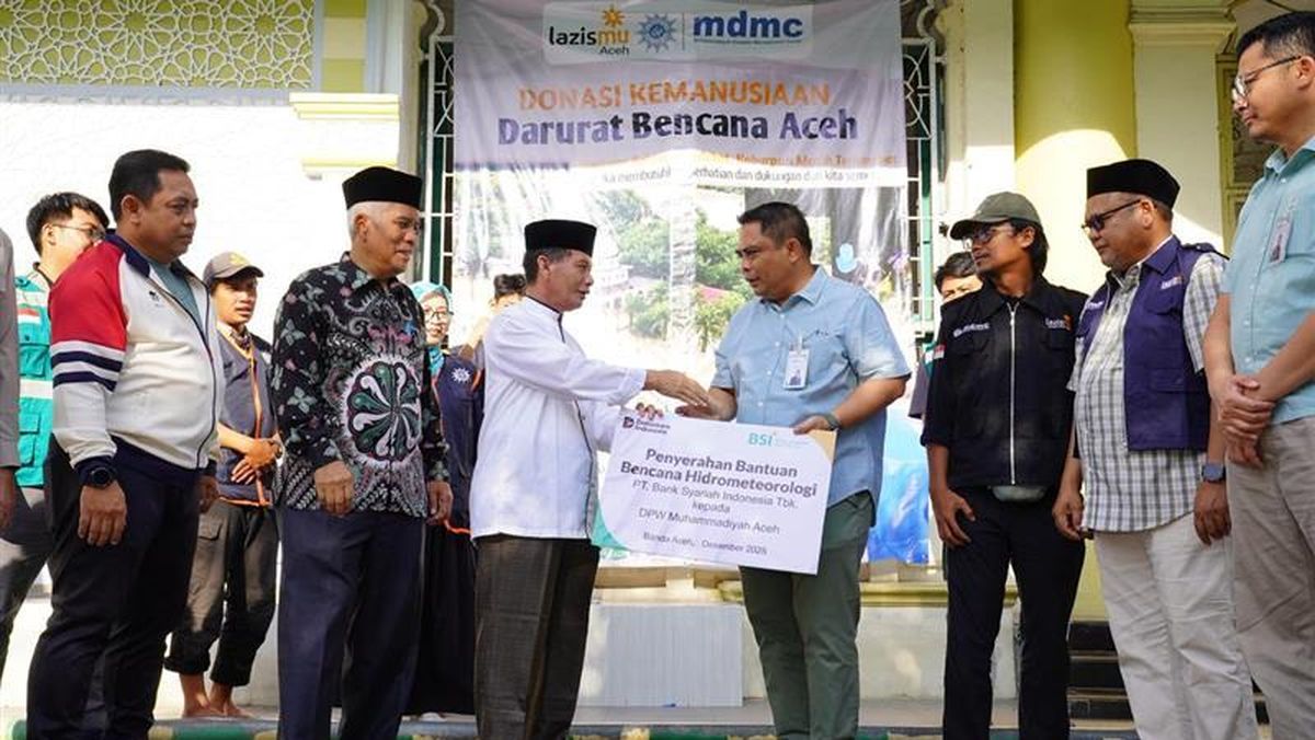 BSI Gaet Muhammadiyah Percepat Distribusi Bantuan Korban Bencana Aceh