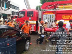 Korban Tewas di Gedung Terbakar di Jakpus Capai 17 Orang