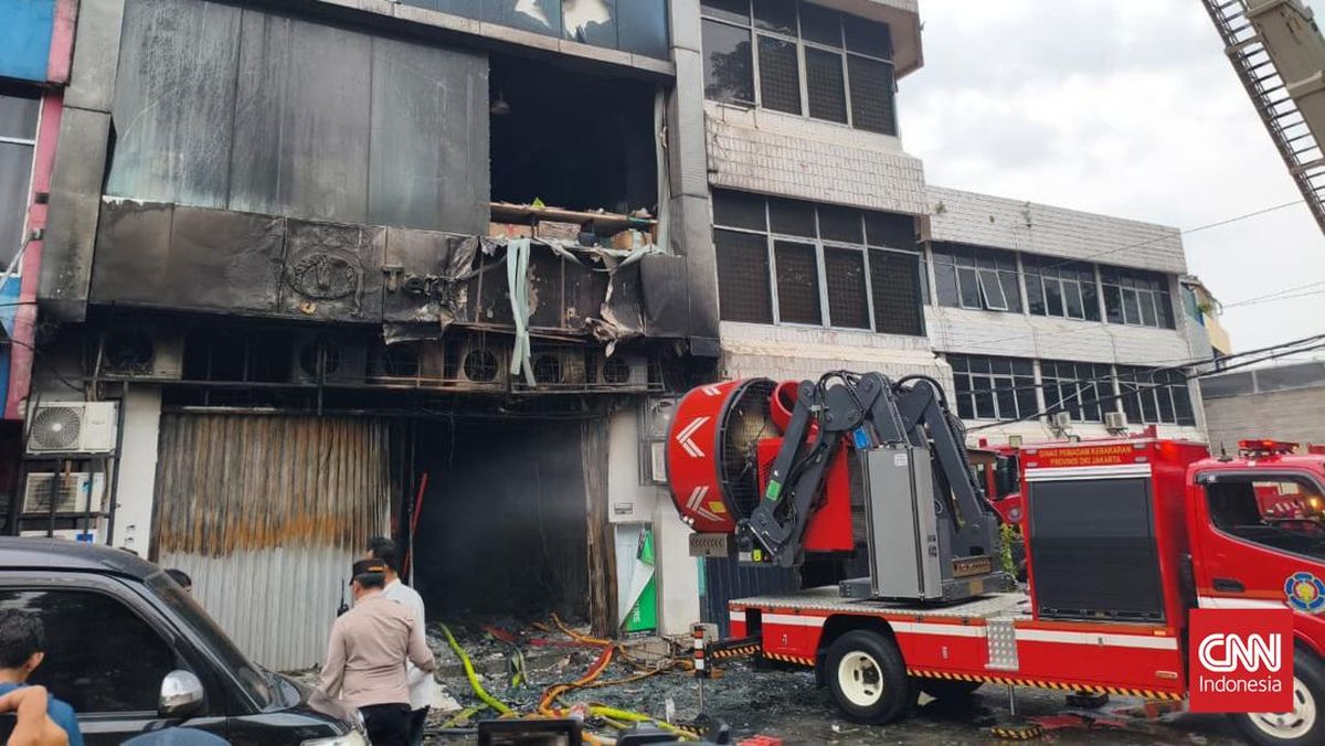 Update Kebakaran Gedung Cempaka Putih Jakpus: 17 Orang Tewas Terjebak