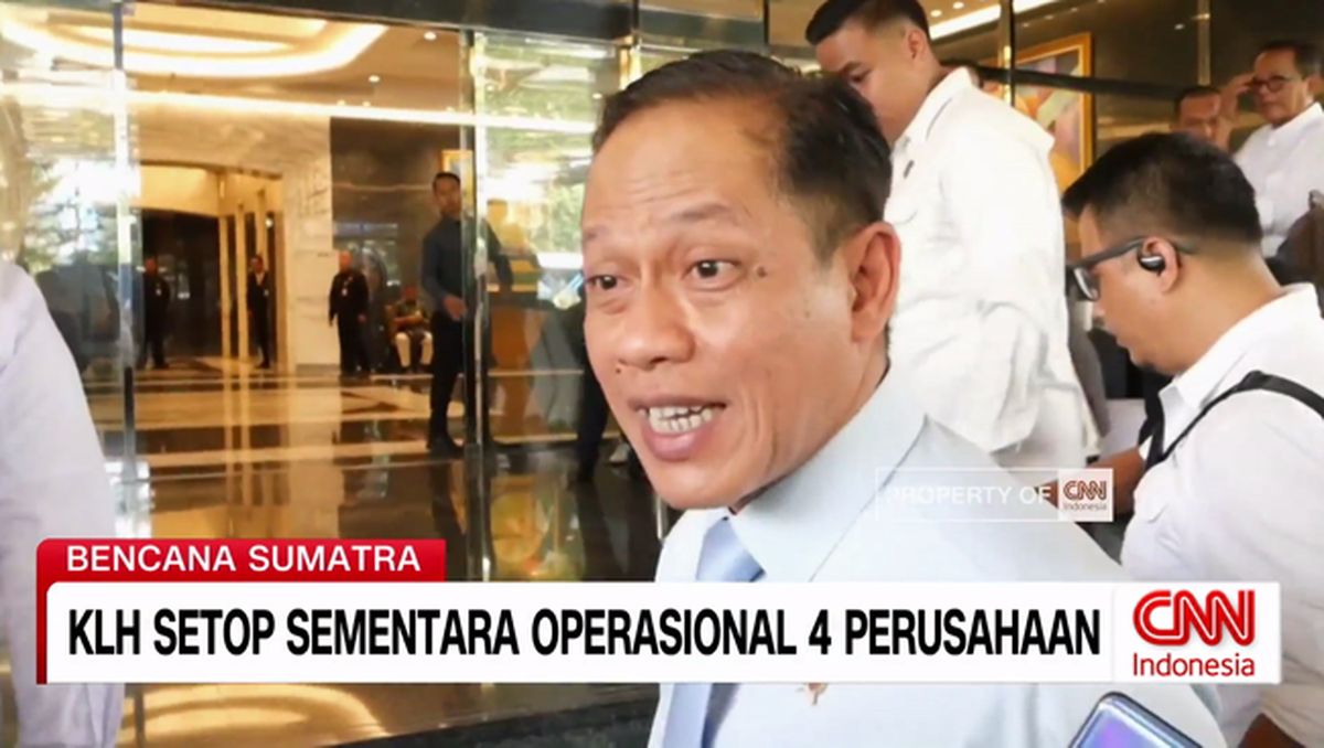 VIDEO: KLH Setop Sementara Operasional 4 Perusahaan