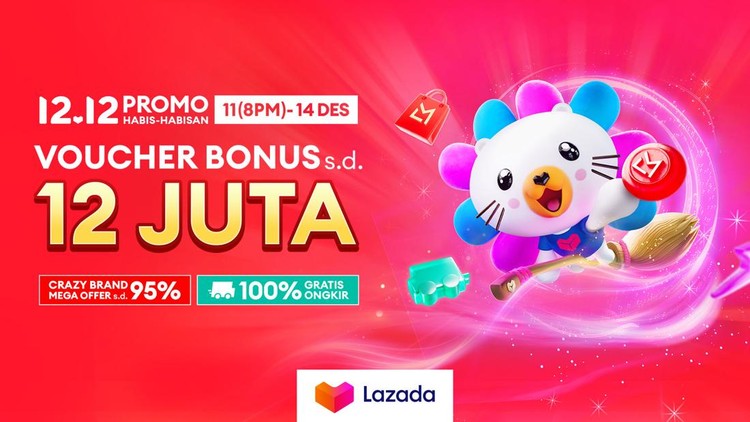 Lazada 12.12 Promo Habis-Habisan