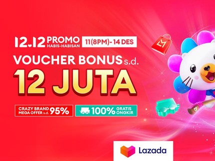 Brand untuk Keluarga Banjir Diskon di Lazada 12.12 Promo Habis-Habisan: Produk Ori, Harga Miring!