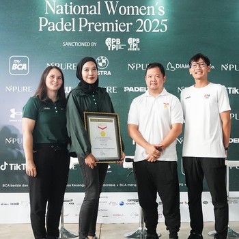 NPURE Gelar Liga Padel Perempuan Terbesar di Indonesia