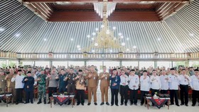 Jaga Kondusivitas, Pemkab dan Forkopimda Klaten Perkuat Silaturahmi