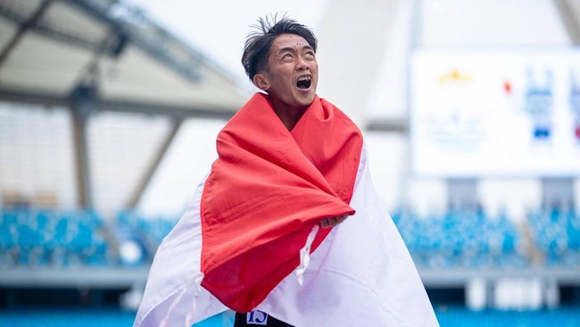 Timnas Atletik Indonesia berjaya setelah meraih empat medali emas SEA Games 2025 pada hari kelima, Minggu (14/12).