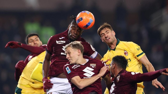 AC Milan mengalahkan Torino dalam laga pekan ke-14 liga Italia di Stadion Olimpico, Turin, Selasa (9/12) dini hari waktu Indonesia.