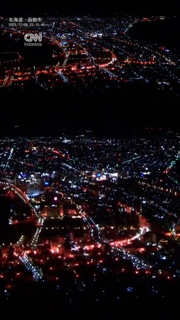 Detik-detik Gempa M 7,5 Guncang Jepang Terekam CCTV