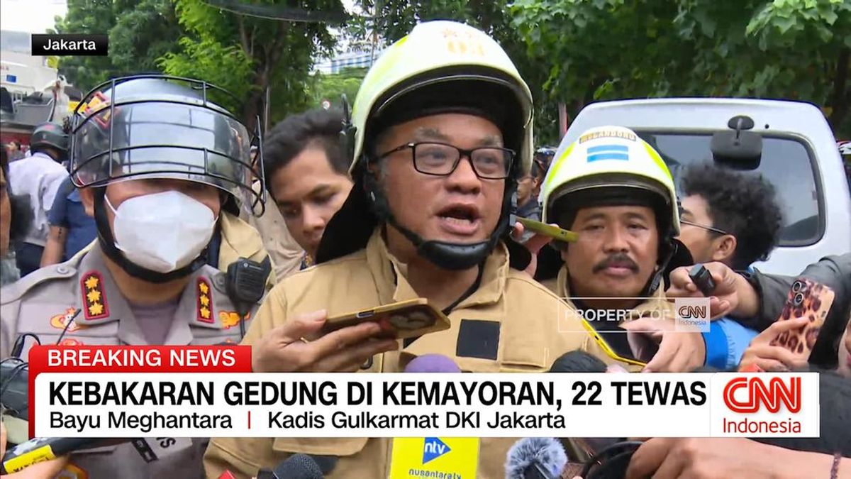 VIDEO: Keterangan Gulkarmat dan Kepolisian Terkait Kebakaran di Jakarta