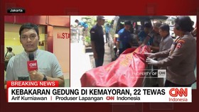 VIDEO: Kondisi Terkini Korban Kebakaran Gedung di Kemayoran