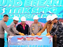 Wakapolri Groundbreaking 6 SPPG Baru di Papua, Percepat Layanan di Daerah 3T
