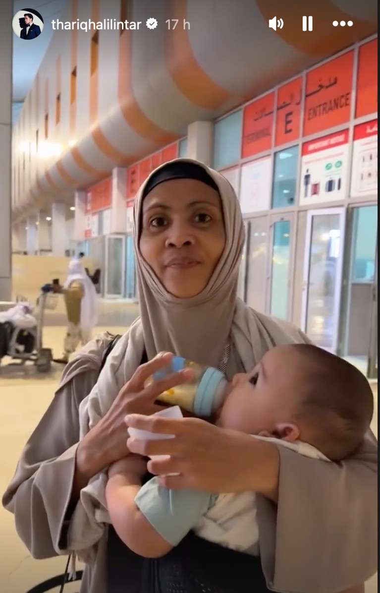 Aaliyah Massaid dan Thariq Halilintar