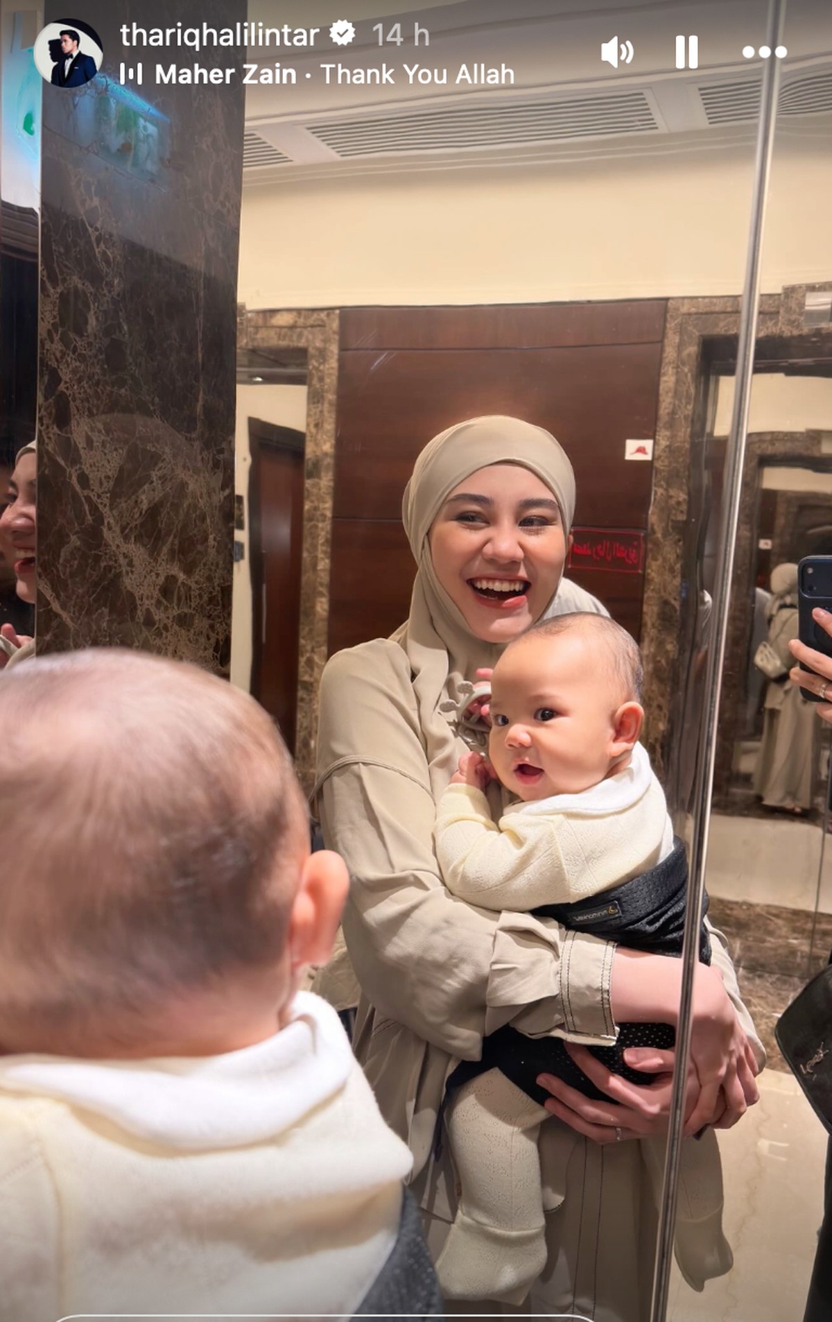 Aaliyah Massaid dan Thariq Halilintar