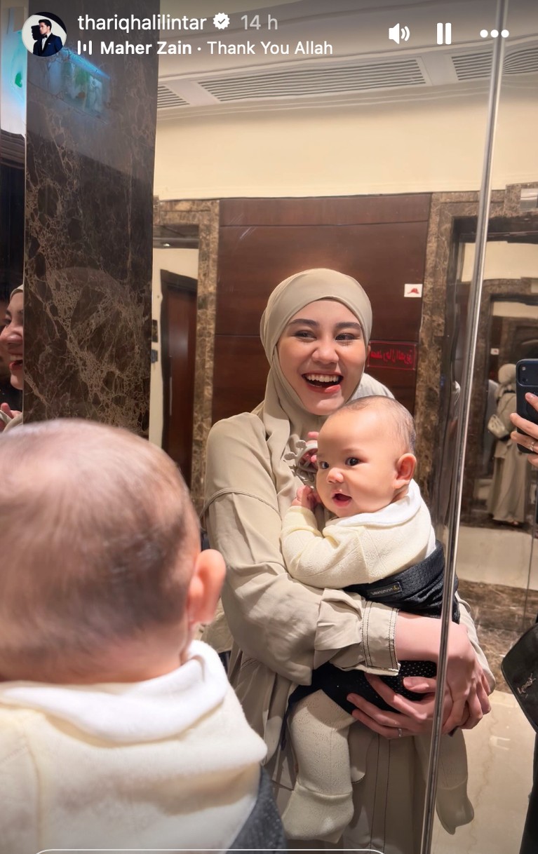 Aaliyah Massaid dan Thariq Halilintar