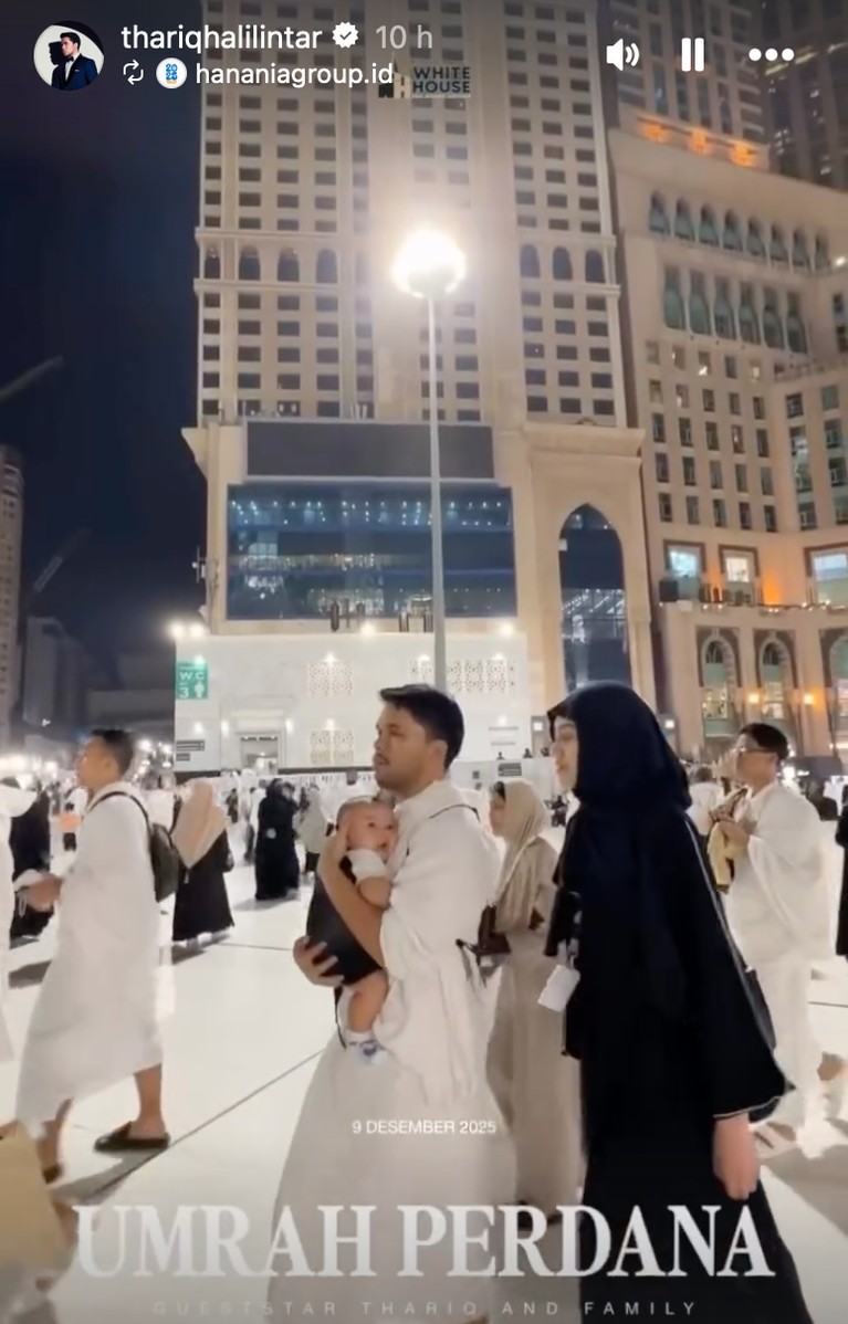 Aaliyah Massaid dan Thariq Halilintar