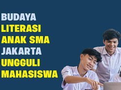 Budaya Literasi Anak SMA Jakarta Ungguli Mahasiswa