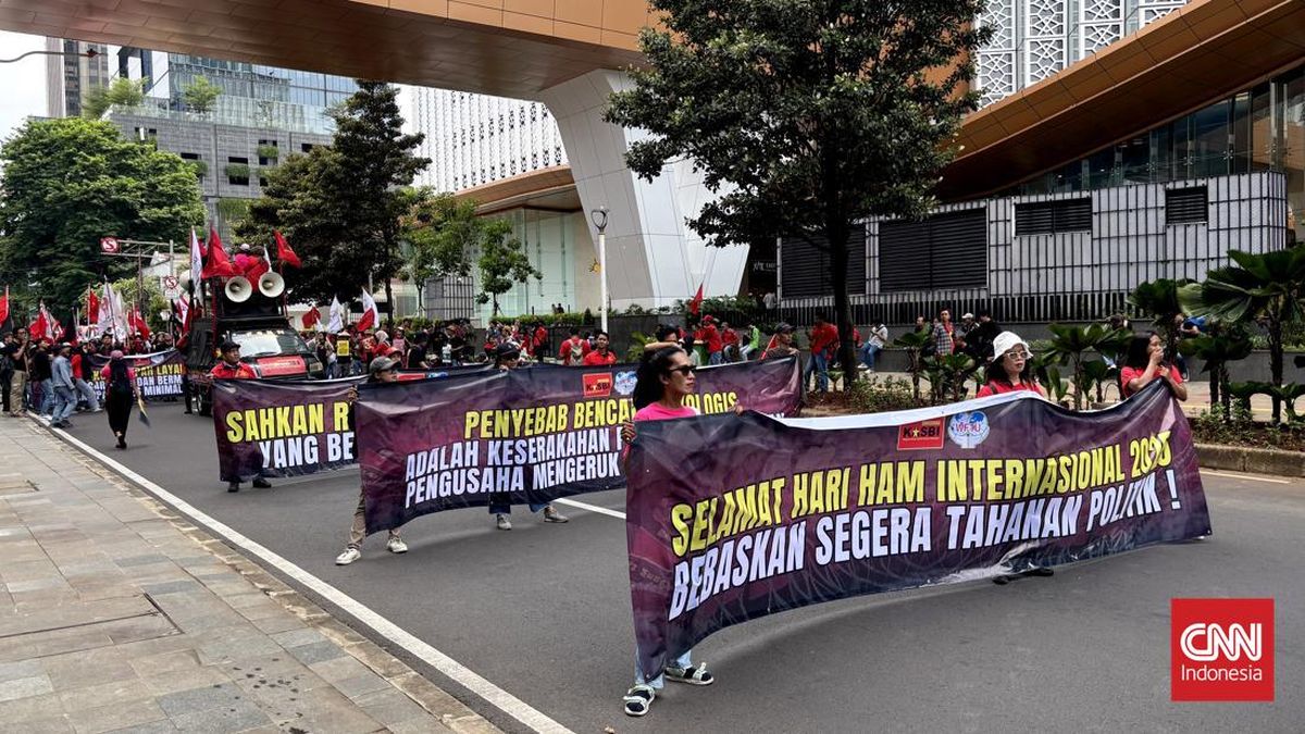 Hari HAM Internasional, Gebrak Tuntut Delpedro dkk Dibebaskan