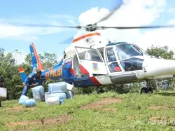 Kisah Haru Pilot Heli Polri, Tak Ingin Warga Tapteng Kelamaan Tunggu Bantuan