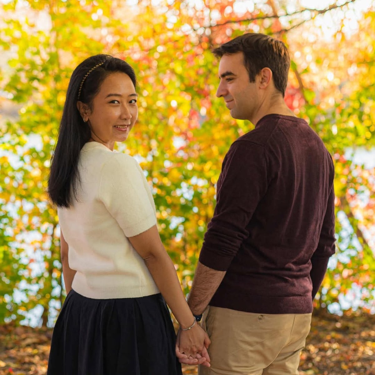 Irene Sukandar dan Eric Rosen