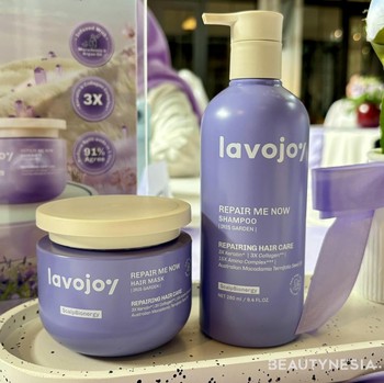 lavojoy Bagikan Cara Terbaik Perbaiki Rambut Rusak, Cukup 2 Produk!