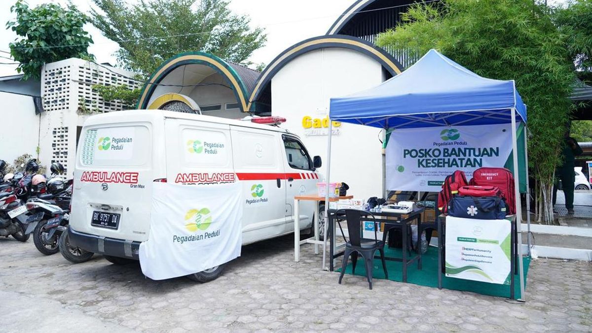 Aksi Tim Medical Pegadaian Selamatkan Bayi 5 Bulan di Aceh Tamiang