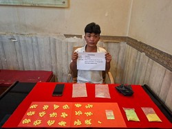 Polisi Tangkap Pemuda Edarkan Ratusan Ekstasi di Kampung Legok Jambi