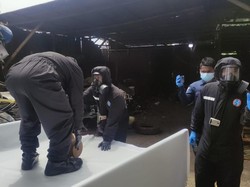 Polisi Tangkap Komplotan Pencuri Besi Terkontaminasi Cesium-137 di Cikande