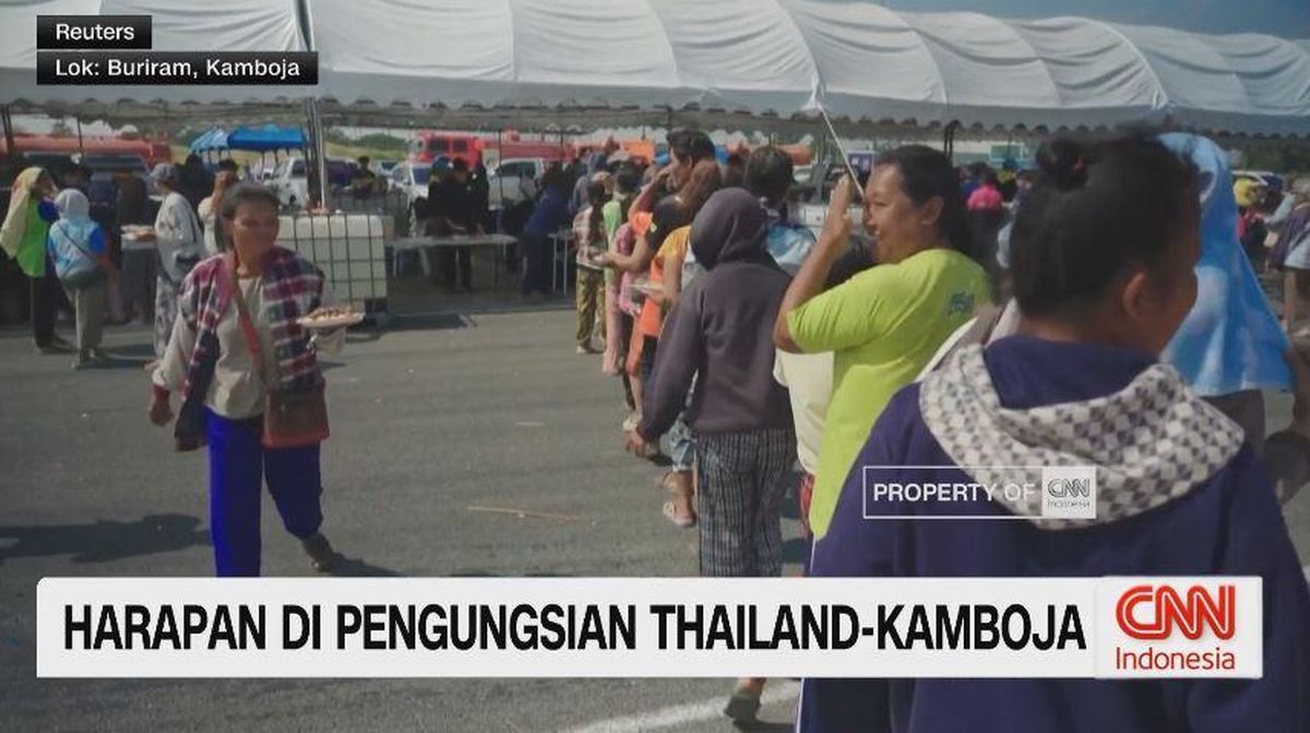 VIDEO: Harapan di Pengungsi Thailand-Kamboja