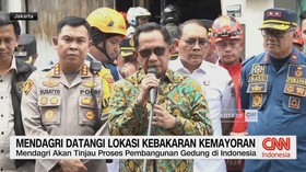 VIDEO: Tito Karnavian Tinjau Lokasi Kebakaran Gedung Terra Drone