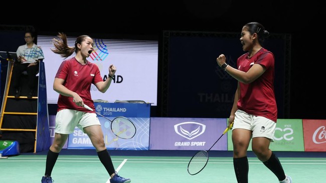 Kontingen Indonesia menempati peringkat keempat dalam klasemen medali SEA Games 2025 setelah badminton putri meraih medali perak, Rabu (10/12).